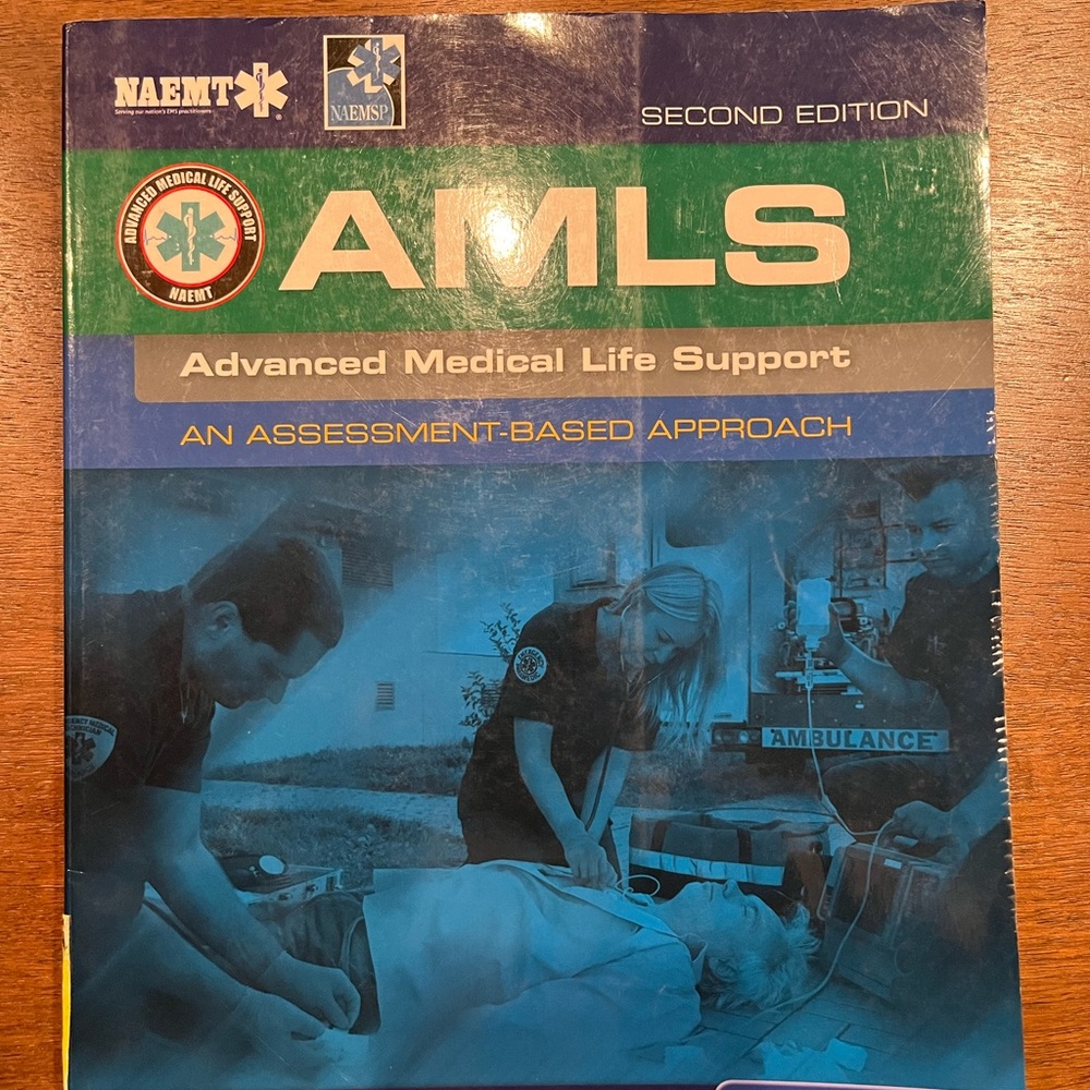 Used NAEMT AMLS, Second Edition very good condition